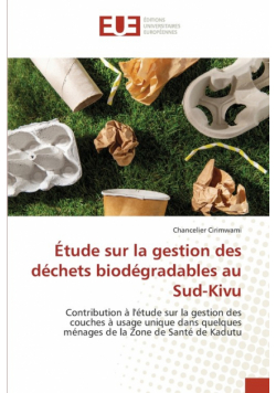 Étude sur la gestion des déchets biodégradables au Sud-Kivu