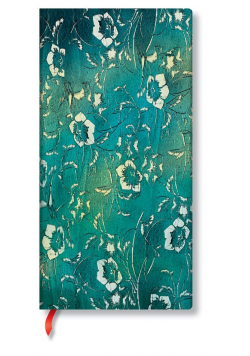 Notes Katagami Florals Kuro Slim Lined