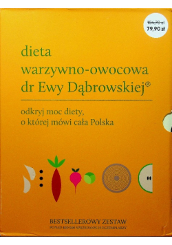 Dieta warzywno - owocowa dr Ewy Dąbrowskiej Tom od I do III