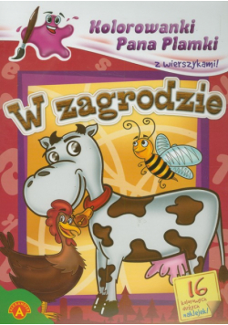 Kolorowanki Pana Plamki W zagrodzie