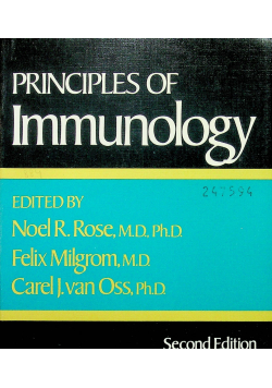 Principles of immunology