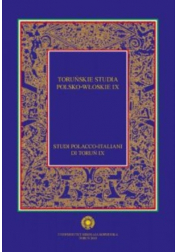 Toruńskie studia polsko-włoskie V / Studi polacco-italiani di Toruń V