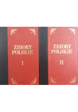 Zbiory polskie 2 tomy Reprint