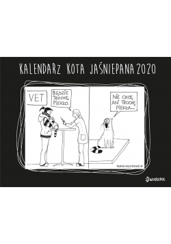 Kalendarz 2020 Biurkowy - Kota Jaśniepana