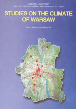 Studies on the climate of Warsaw