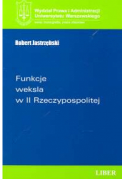 Funkcje weksla w II Rzeczypospolitej