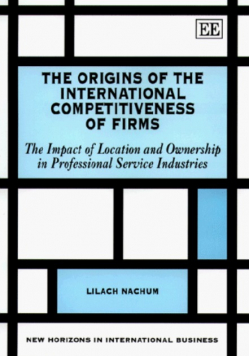 The Origins of the International Competitiveness of Firms
