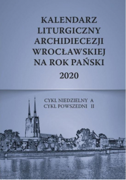 Kalendarz liturgiczny 2020 Archidiecezji Wrocław.