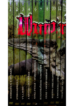 Wampiry Kolekcja filmowa 10 tomów DVD