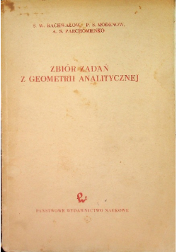 Zbiór zadań z geometrii analitycznej