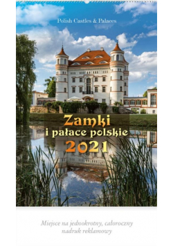 Kalendarz 2021 Reklamowy Zamki i pałace RW3