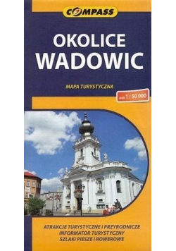 Mapa turystyczna - Okolice Wadowic 1:50 000