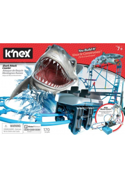 K'nex Shark Attack Coaster - Zestaw konstrykcyjny