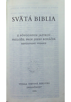 Svata Biblia