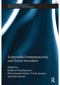 Sustainable Entrepreneurship and Social Innovation