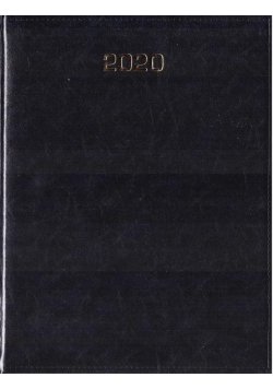 Kalendarz 2020 Tygodniowy A4 Baladek granat ANIEW
