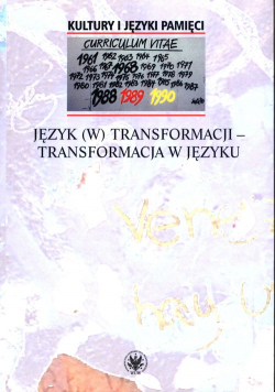 Język (w) transformacji - transformacja w języku