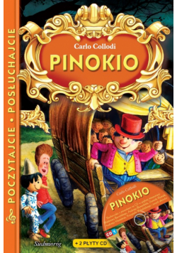 Pinokio z płytą CD