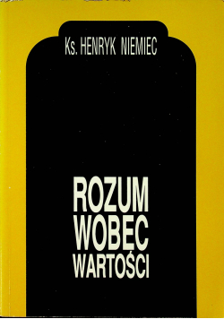 Rozum wobec wartości