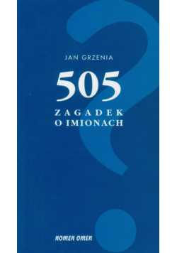 505 zagadek o imionach