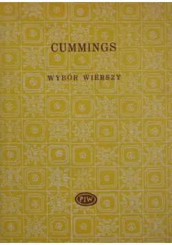 Cummings Wybór wierszy