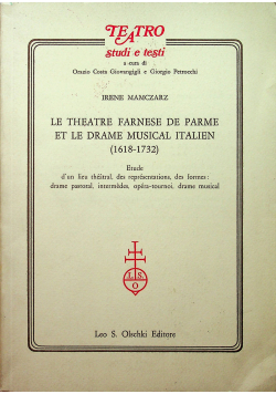 Le Theatre Farnese de Parme et le drame musical Italien Nr 5