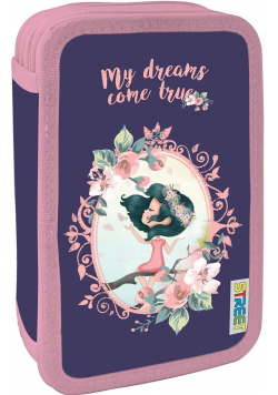 Piórnik dwusuwakowy z wyposażeniem DREAMS