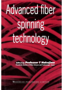 Advanced Fiber Spinning Technology