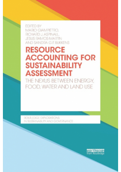 Resource Accounting for Sustainability Assessment
