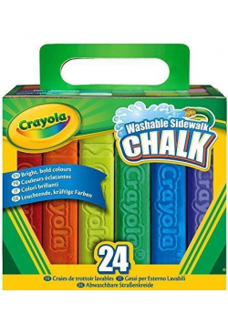 Kreda tęczowa 24 kolory CRAYOLA
