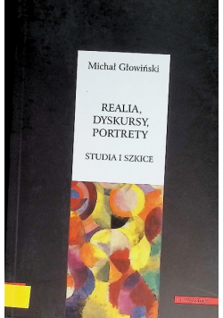 Realia dyskursy portrety Studia i szkice