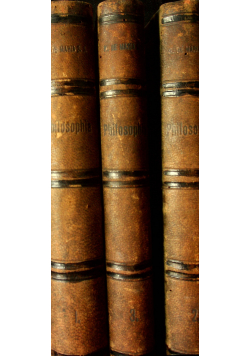 Philosophia peripatetico scholastica 3 Volumi 1898r