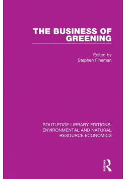 The Business of Greening