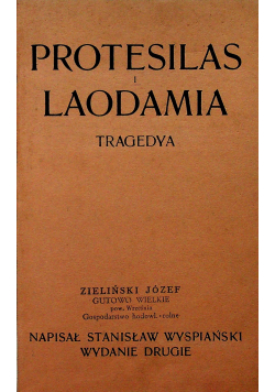 Protesilas i Laodamia 1901 r.