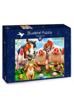 Puzzle 500 Farma dla zwierząt