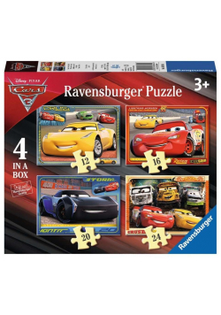 Puzzle 4w1 Auta 3