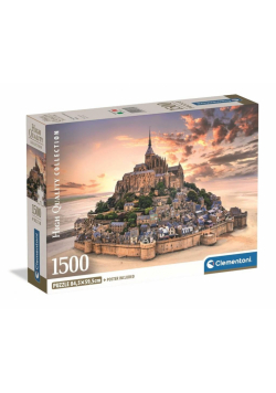 Puzzle 1500 Compact  The Mount Saint Michel Rising 31730