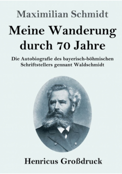 Meine Wanderung durch 70 Jahre (Großdruck)