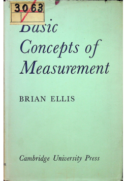 Basic Concepts of Measurement