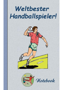 Weltbester Handballspieler - Notizbuch