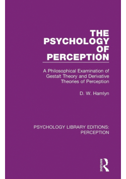 The Psychology of Perception