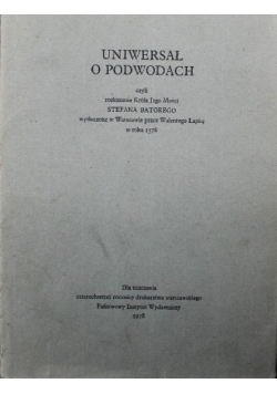 Uniwersał o podwodach