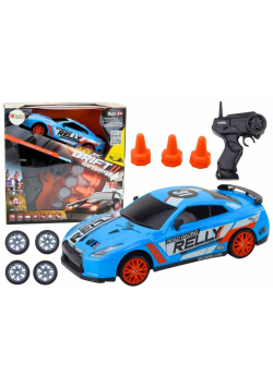 Auto sportowe R/C 1:24 niebieskie
