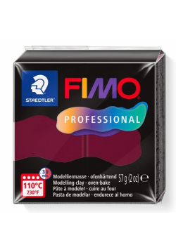 Masa termoutwardzalna Fimo 57g bordowy