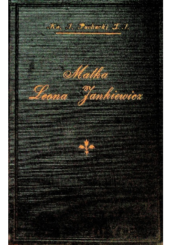 Matka Leona Jankiewicz 1929 r.