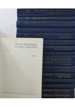 Henryk Sienkiewicz Dzieła 17 tomów