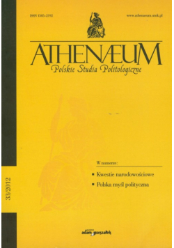 Athenaeum : Polskie studia polityczne 33/2012