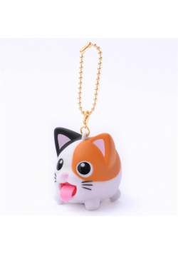 Brelok Jibber Pet Charms kot trójkolorowy