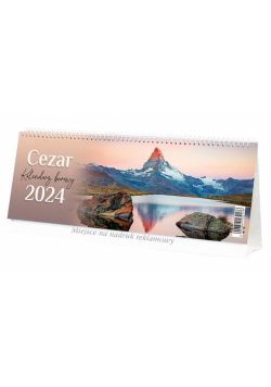 Kalendarz 2025 biurkowy poziomy BF 01 Cezar