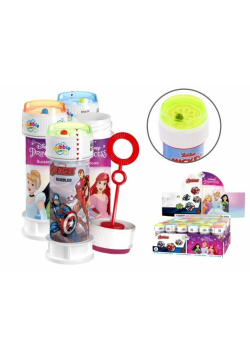 Bańki mydlane 60ml Princess/Avengers (36szt)